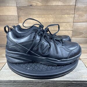 New Balance Mens Size 8.5 2E Wide Comfort Feature Black Safety Shoes MX608AB5